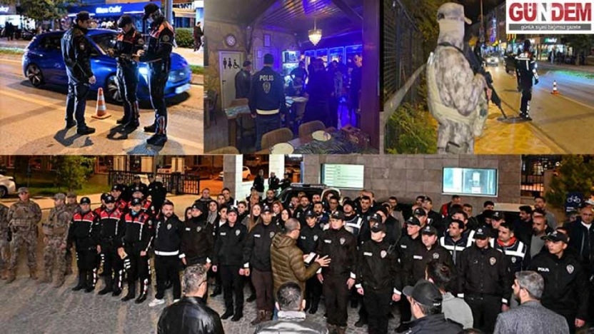 Emniyet ekiplerinden kapsamlı 'Huzurlu Sokaklar' uygulaması