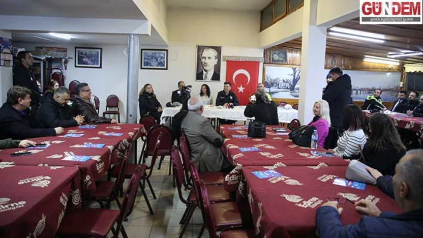 Emniyet Müdürü Ayhan, Kocasinan Mahallesi sakinleriyle buluştu