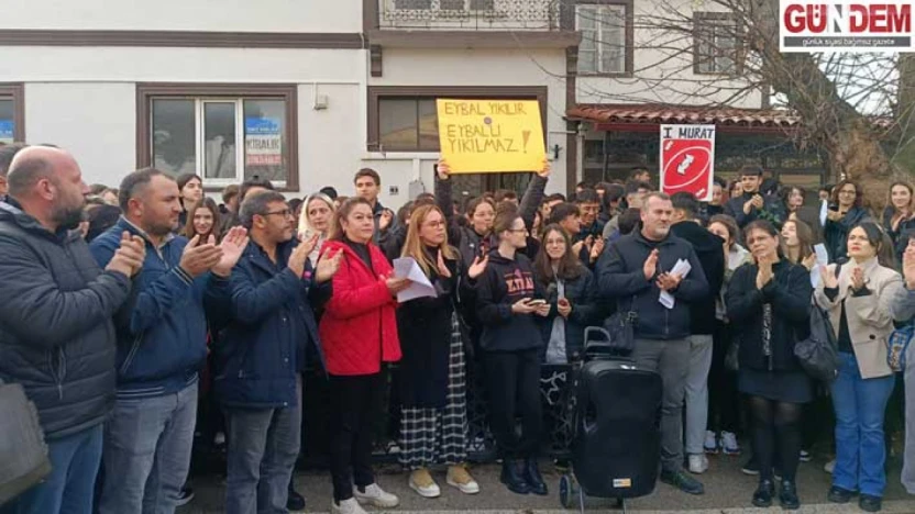 EYBAL öğrencileri ve velilerinden taşınma kararına tepki