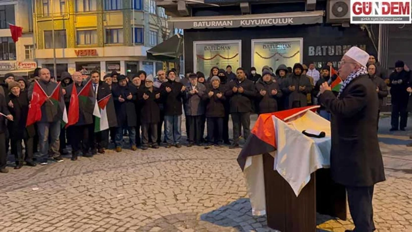 Filistin için dayanışma mesajı