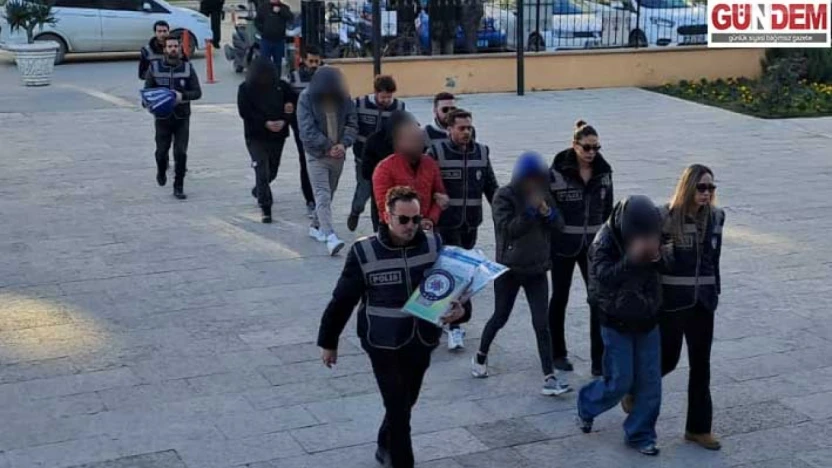 Fuhuş operasyonu 5 kişi cezaevine gönderildi