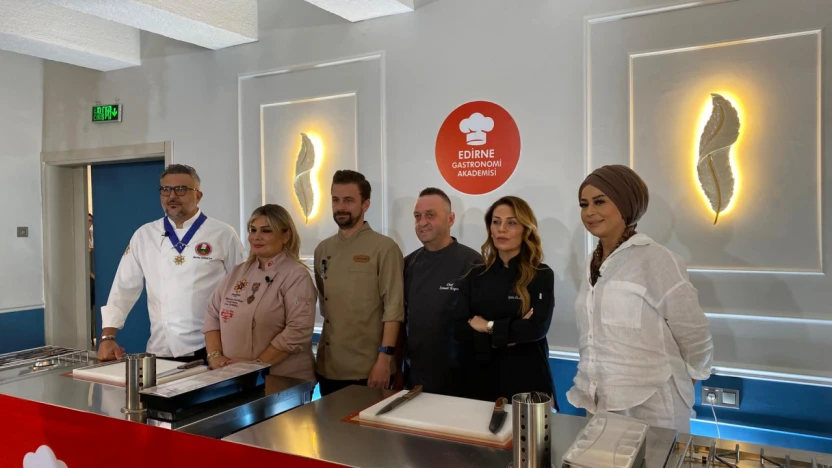 Gastronominin yıldızları Edirne'de buluştu