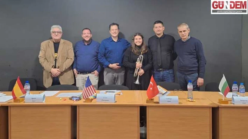 Genç Trompetçiler Yarışması'nda birinci oldu