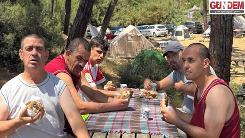 Gökçetepe'de özel bireyler doğayla iç içe bir gün geçirdi