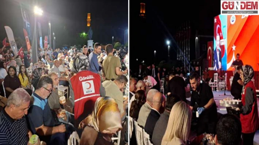 Gönüllülerden Şehitlere vefalı anma