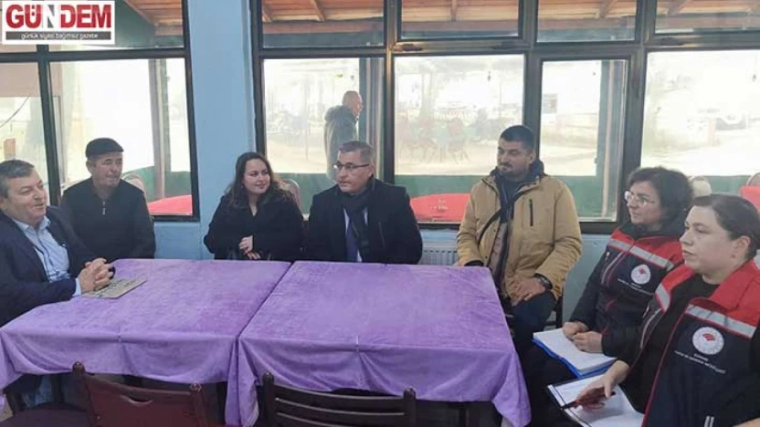 Havsa'da tarım ve sağlık el ele