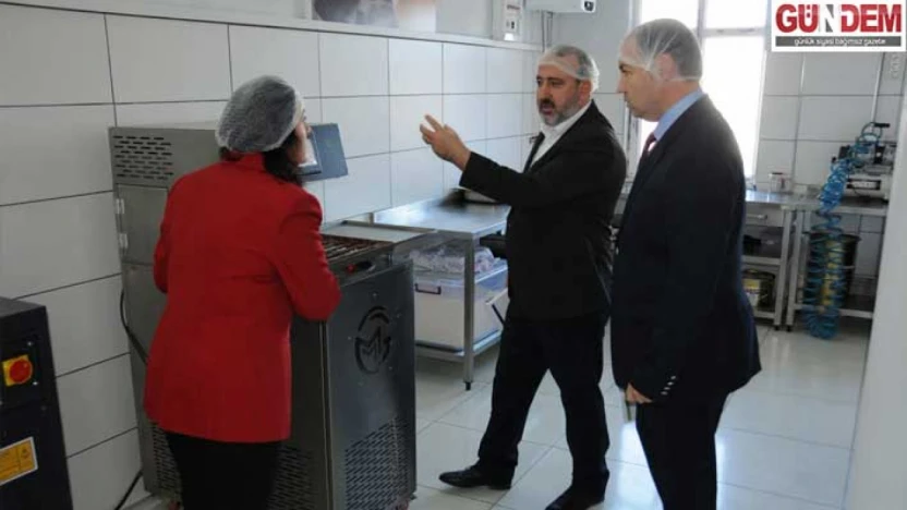 İpsala'da çikolata üretimi denetlendi