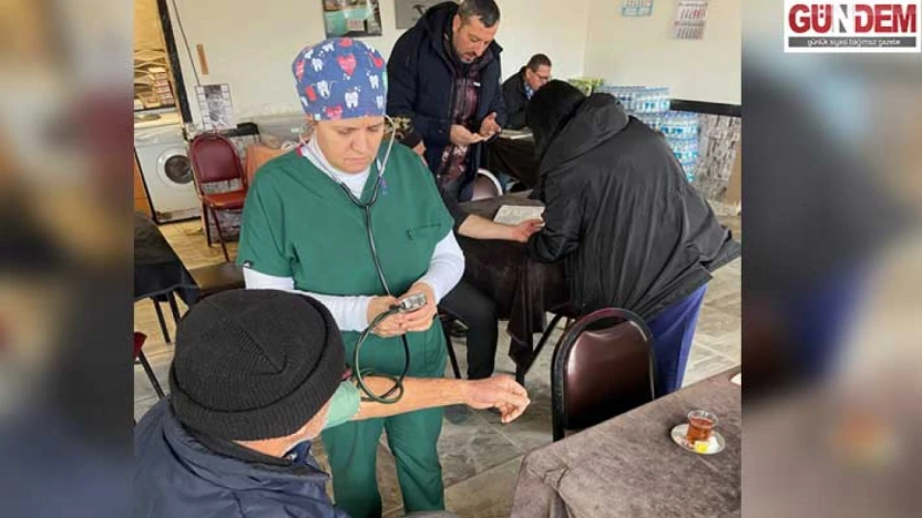 İpsala'da mobil sağlık hizmeti verildi