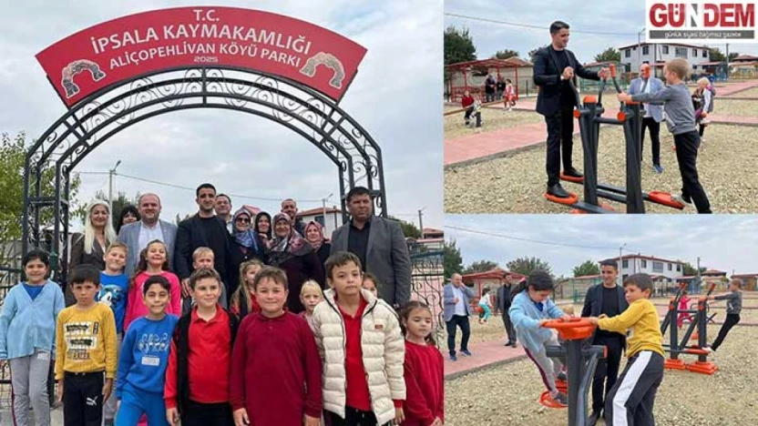 İpsala Kaymakamlığı'ndan Aliçopehlivan'a hizmet