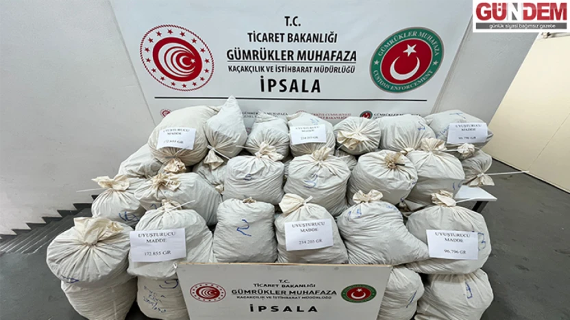 İpsala Sınır Kapısı'nda peş peşe uyuşturucu operasyonları