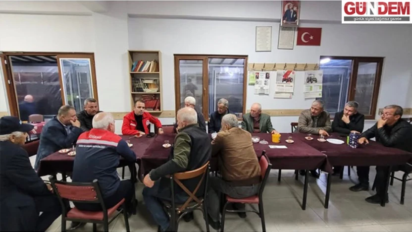 İskender Köyü'nde gece mesaisi