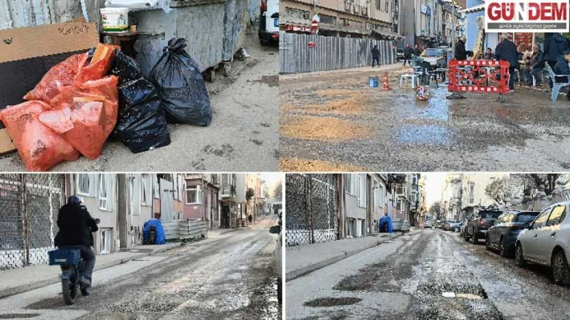 Kaleiçi toz-duman, vatandaşlar ve sürücüler tepkili