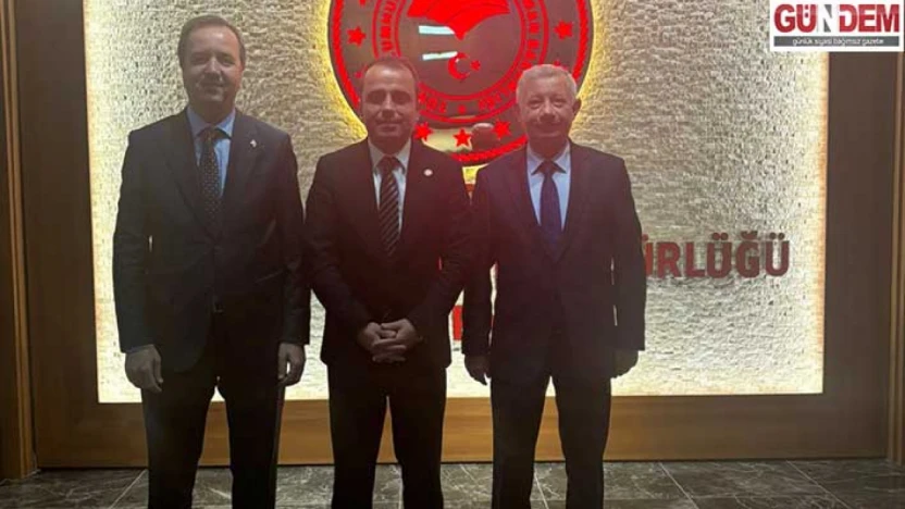 Kaymakam Mercan'dan, Edirne Tarım ve Orman Müdürü İslam Köse'ye ziyaret