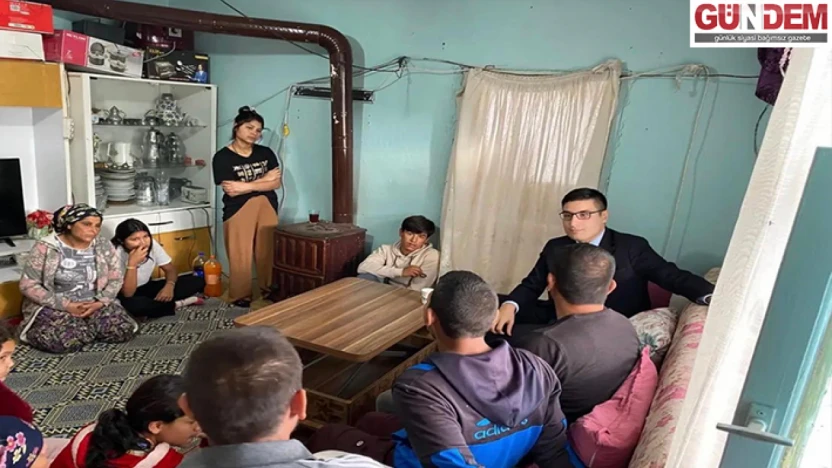 Kaymakamlık heyetinden Turnacı Ailesine ziyaret