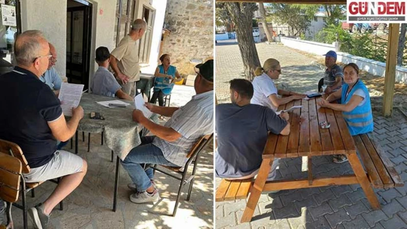 Keşan'da Lenfoma ve Prostat farkındalığı için broşür dağıtıldı