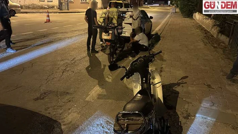 Kontrol noktasından kaçmaya çalışan sürücüler polislerce yakalandı