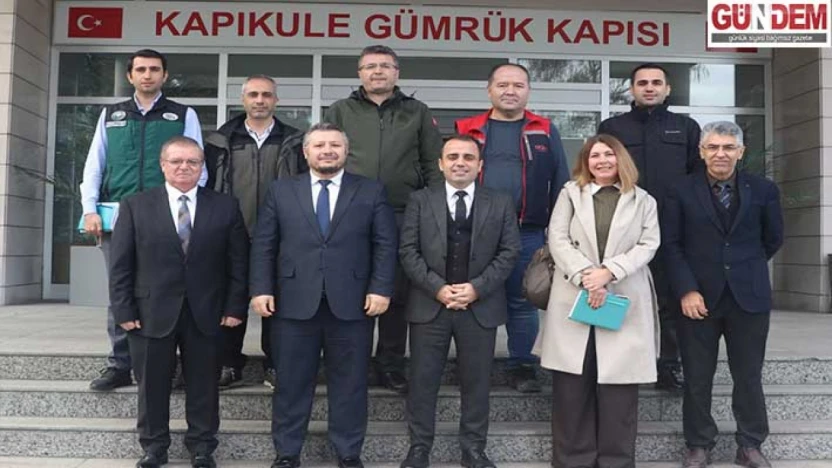 Koordinasyon toplantısı Kapıkule Sınır Kontrol Noktası Müdürlüğünde yapıldı