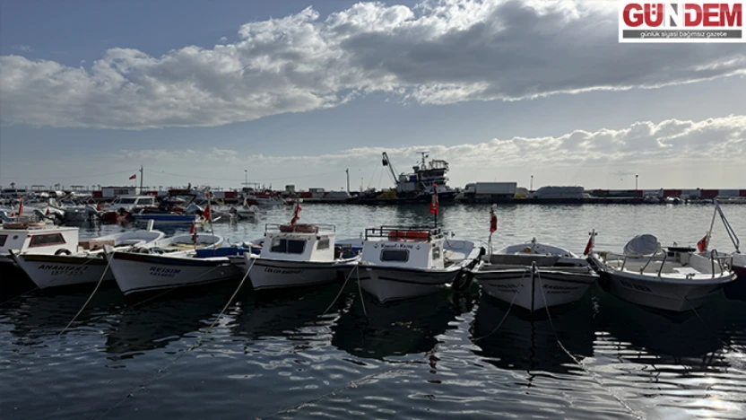 Lodosun ardından balıkçılar ava çıkabildi