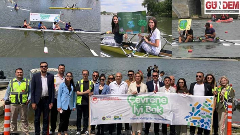 Meriç Nehri'nde Kürekler Doğa İçin Çekildi