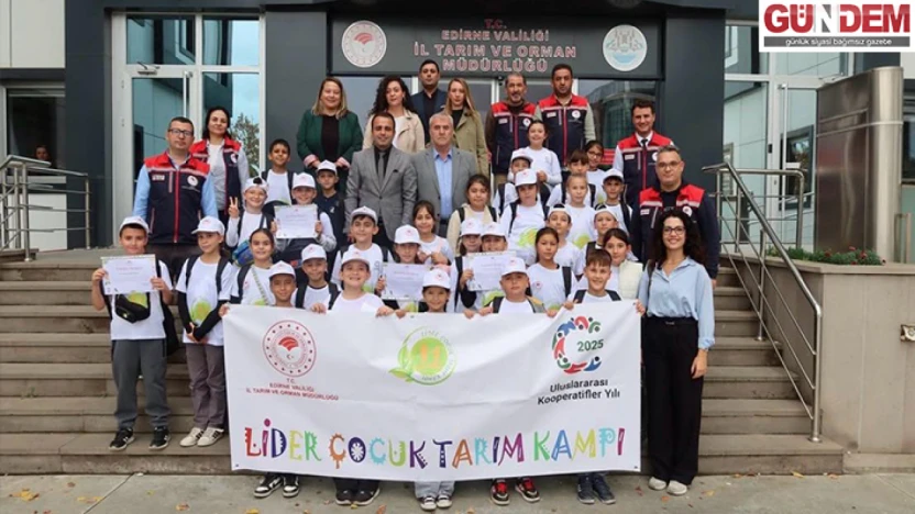 Öğrenciler tarımı yerinde öğrendi