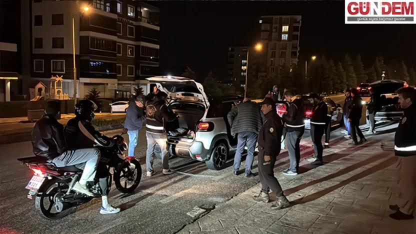 Polis ekipleri asayiş ve trafik denetimi yaptı