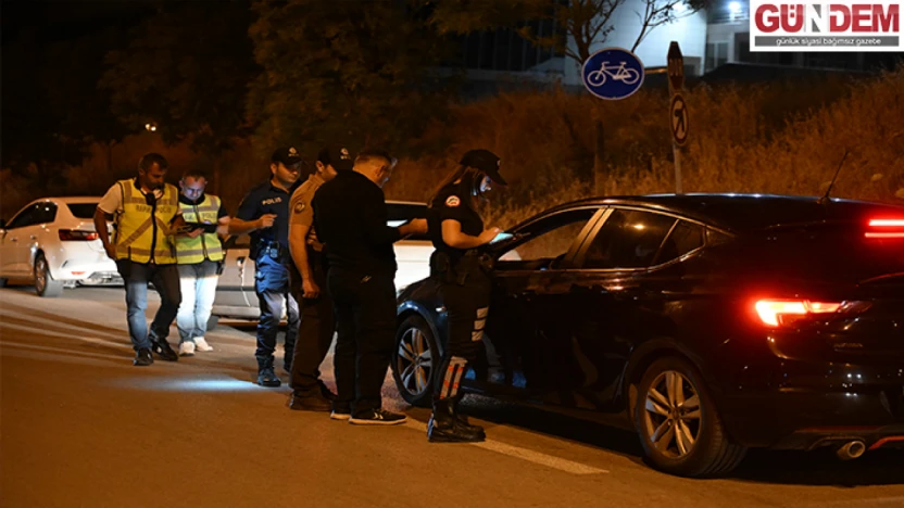 Polis ekipleri asayiş ve trafik denetimi yaptı