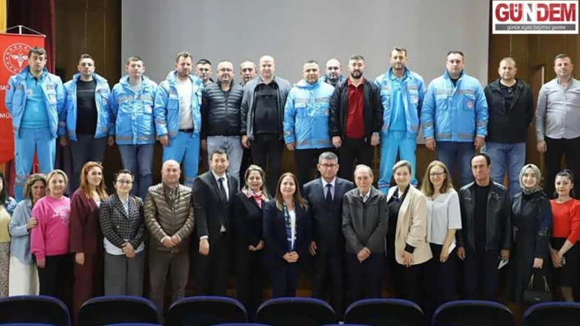 Sağlık İl Müdürlüğünde Sıtma Günü bilgilendirme eğitimi