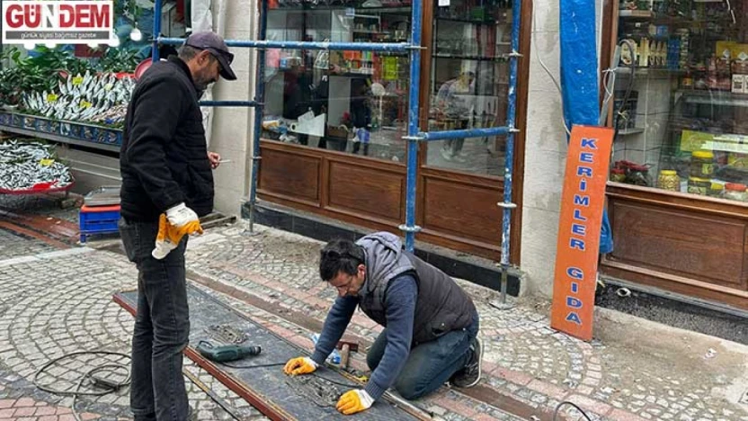 Saraçlar Caddesi tarihi dokusu korunarak yeniden düzenleniyor