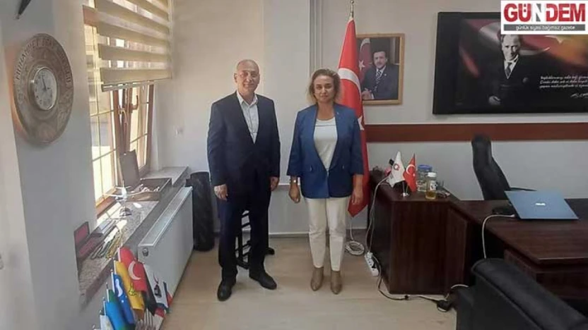 Sarı'dan Nuhoğlu'na hayırlı olsun ziyareti
