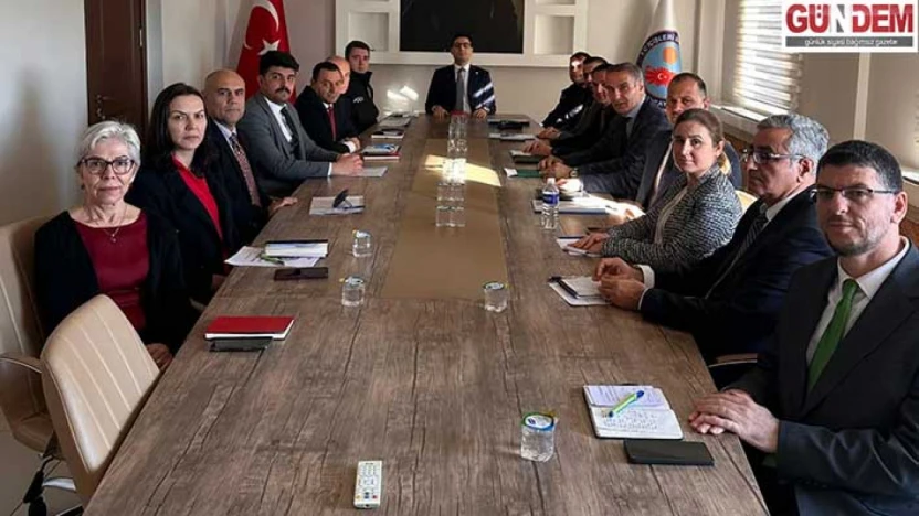 Süloğlu'nda değerlendirme toplantısı