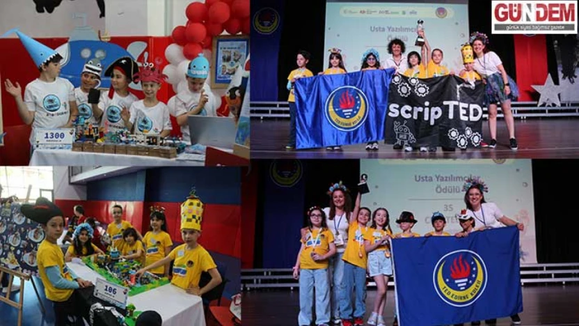 TED Edirne Koleji'nde 'First Lego League Explore' festivali