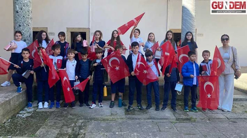 TED Edirne Koleji öğrencileri tarihi yerleri gezerek kenti tanıyor