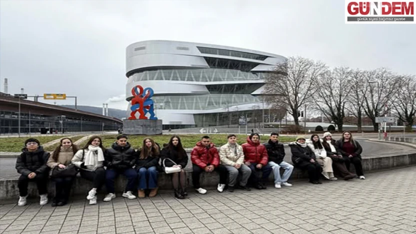 TED Edirne Koleji öğrencileri Almanya'dan ödülle döndü