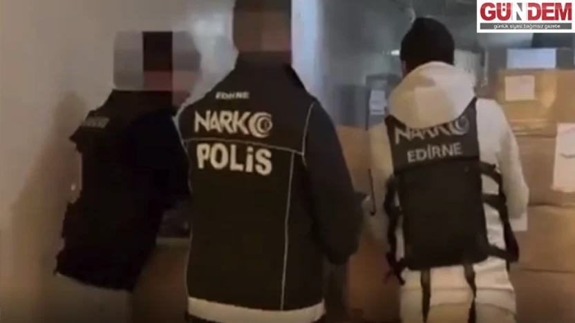 Tırın gizli bölmesinden 66 kilo uyuşturucu çıktı