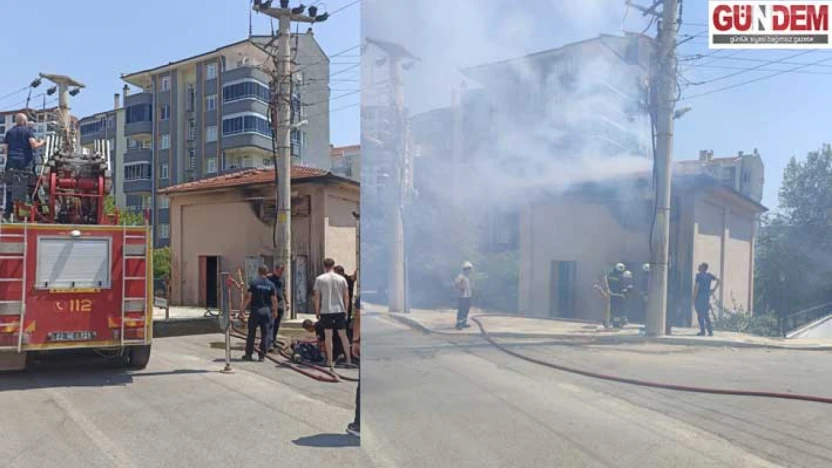 Trafo yangını vatandaşı korkuttu