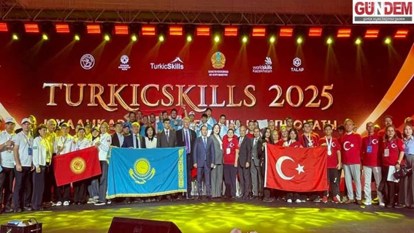 TÜRK DÜNYASININ MESLEKİ BECERİLERİ TURKICSKILLS 2025'TE YARIŞTI