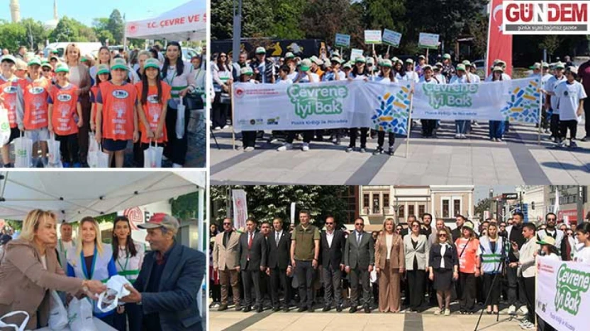 Türkiye çevre haftası Edirne'de başladı
