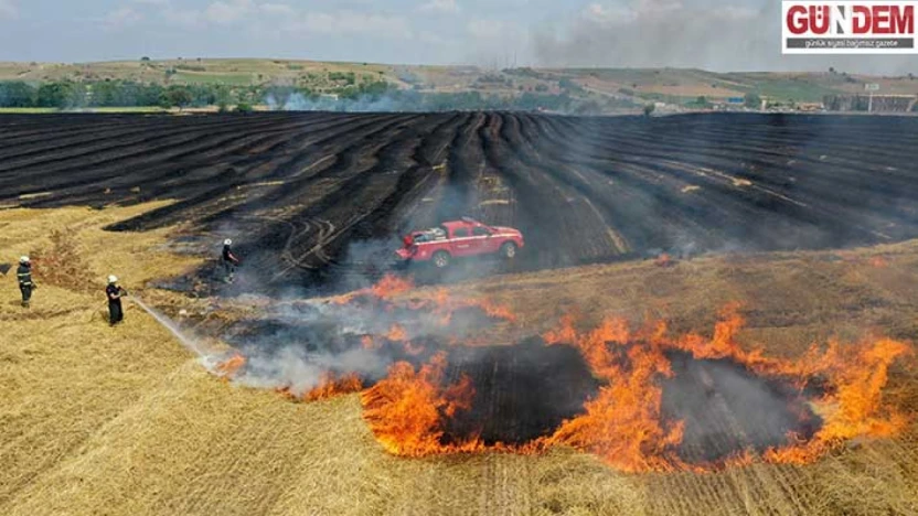 Üreticilere yangınlara karşı daha dikkatli olmaları uyarısı