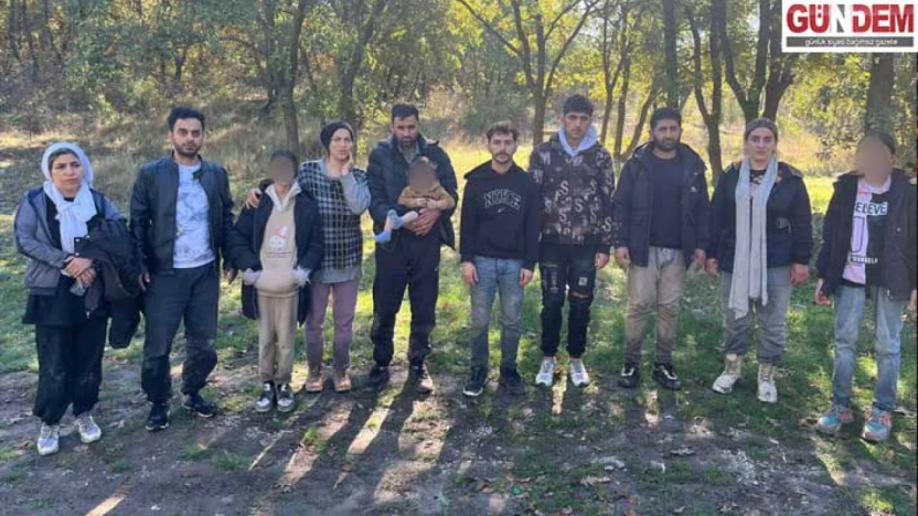 Uzunköprü'de göçmen operasyonu
