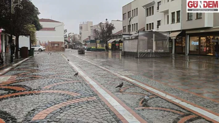 Yağmur yağdı, saraçlar boş kaldı