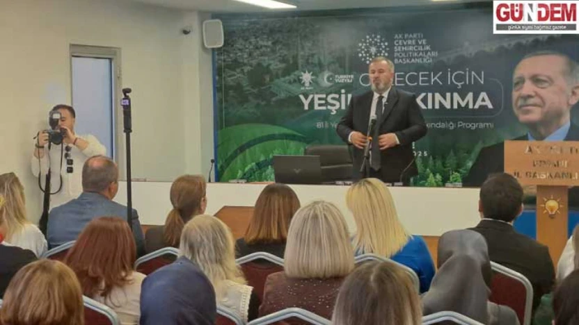 Yeşil dönüşüm çalışmaları Edirne'de değerlendirildi