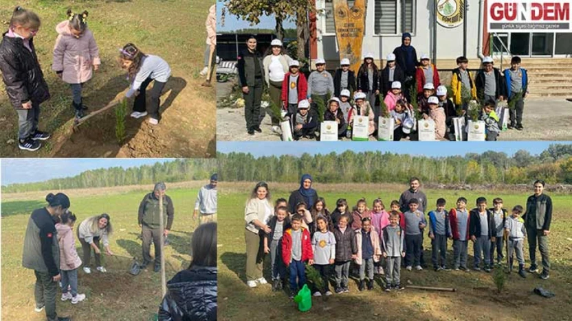 'Yeşil Vatan Benim Okulum, Geleceğe Çare' projesiyle çevre bilinci büyüyor