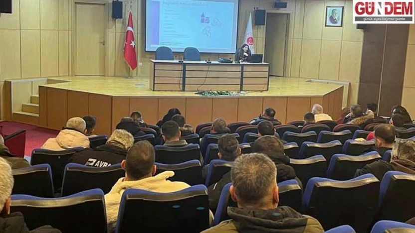 Yükümlülere bağımlılıkla mücadele eğitimi verildi