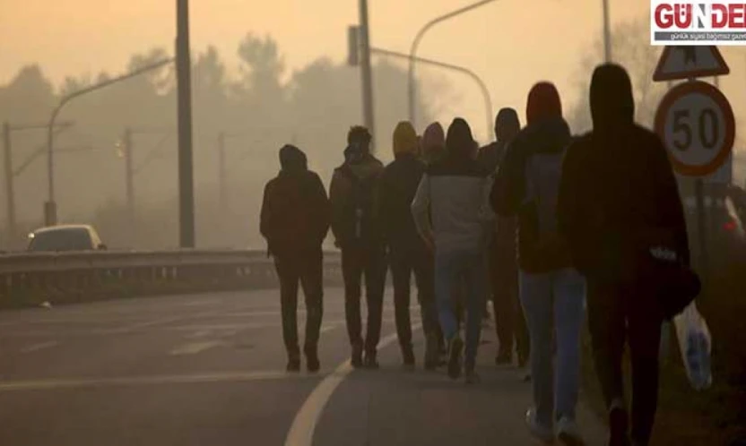 10 düzensiz göçmen yakalandı