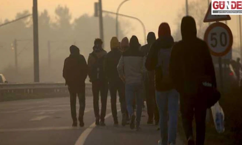 11 düzensiz göçmen yakalandı