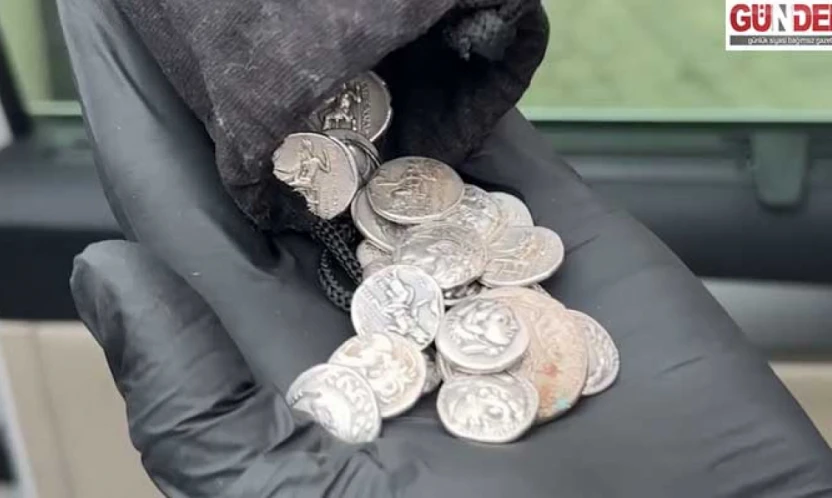 130'dan Fazla Gümüş Sikke Ele Geçirildi