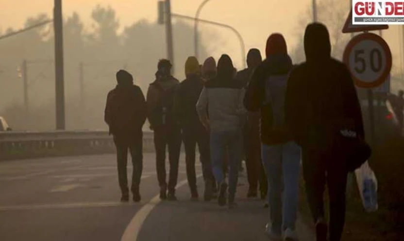 14 düzensiz göçmen yakalandı