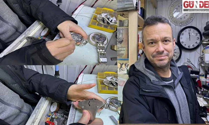 29 yıllık saatçi aynı dükkanda müşterilerini ağırlıyor