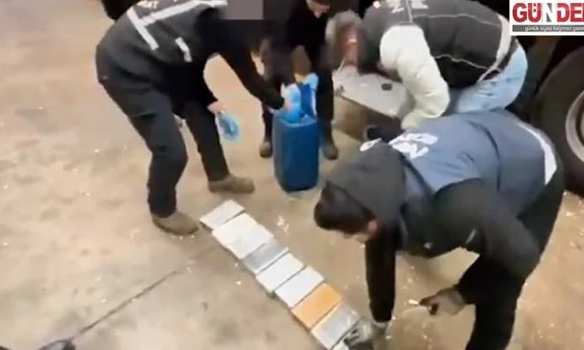 31 kilogram kokain ele geçirildi