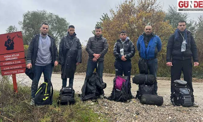 32 düzensiz göçmen yakalandı